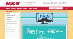 Desktop Screenshot of meparparafusos.com